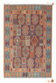 Moderní kilim Koberec 245x172cm - Vlněný koberec