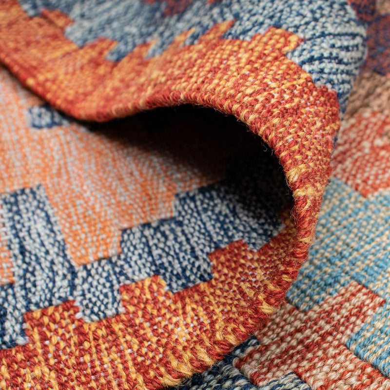 Moderní kilim Koberec 245x172cm - Vlněný koberec