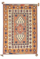 Moderní kilim Koberec 143x208cm - Vlněný koberec