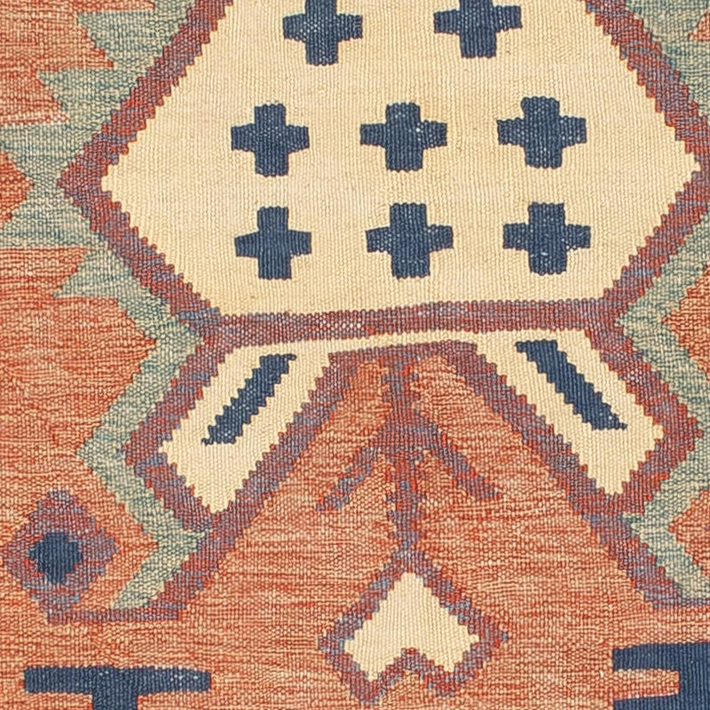 Moderní kilim Koberec 143x208cm - Vlněný koberec