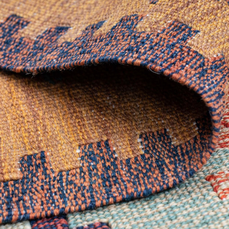 Moderní kilim Koberec 143x208cm - Vlněný koberec