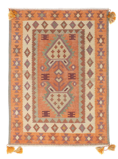 Moderní kilim Koberec 150x203cm - Vlněný koberec