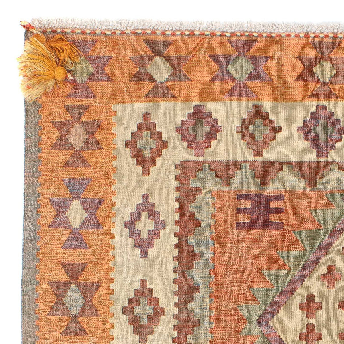 Moderní kilim Koberec 150x203cm - Vlněný koberec