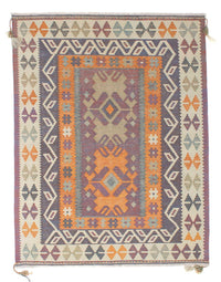 Moderní kilim Koberec 161x211cm - Vlněný koberec – product image