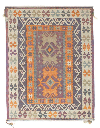 Moderní kilim Koberec 161x211cm - Vlněný koberec