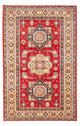 Kazak Koberec 168x253cm - Orientální koberec - tmavě červená