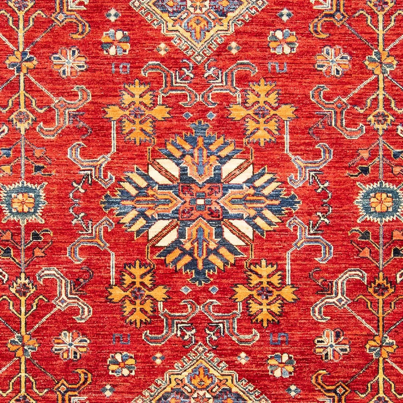 Kazak Koberec 207x313cm - Orientální koberec - červená