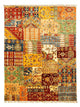 Patchworkový koberec 181x247cm - Perserteppich Wollteppich