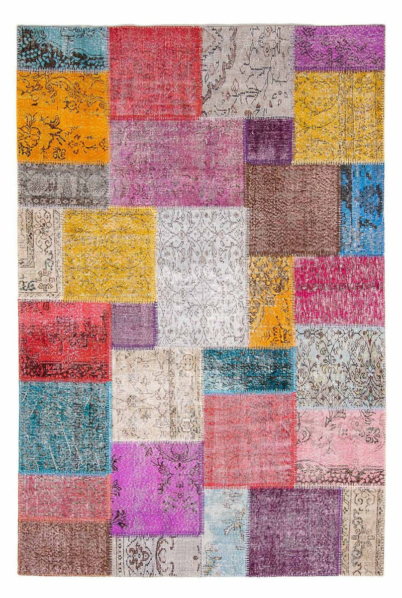 Patchworkový koberec 250x300cm - Vlněný koberec