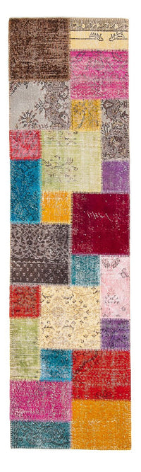 Patchworkový koberec 85x300cm - Vlněný koberec – product image