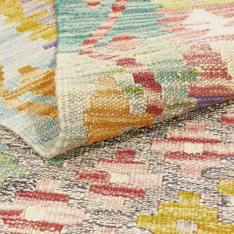Kilim Maimana Koberec 202x241cm - Vlněný koberec