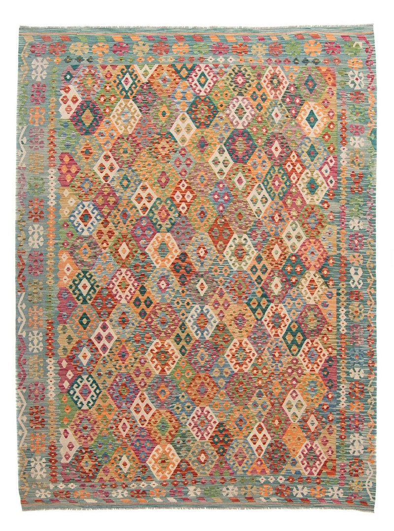 Kilim Maimana Koberec 263x341cm - Vlněný koberec