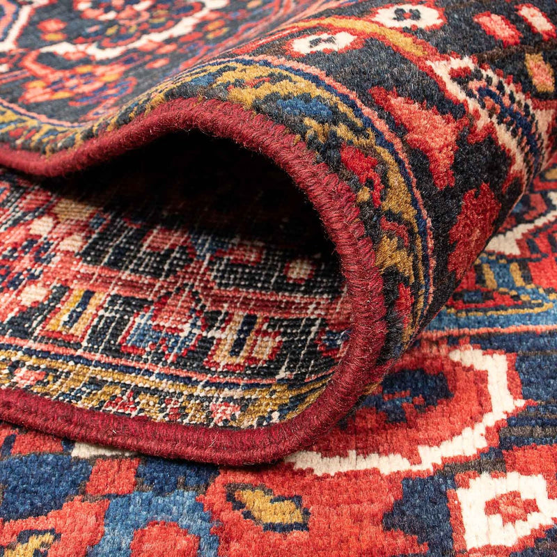 Perský koberec - Nomádský - 354 x 334 cm - tmavě červená