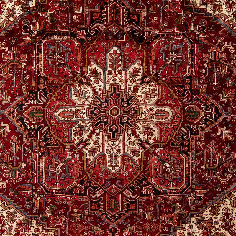 Heriz Koberec 300x388cm - Perský koberec - tmavě červená
