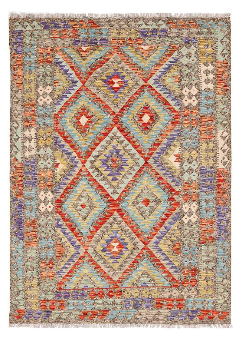 Kilim Maimana Koberec 156x205cm - Vlněný koberec