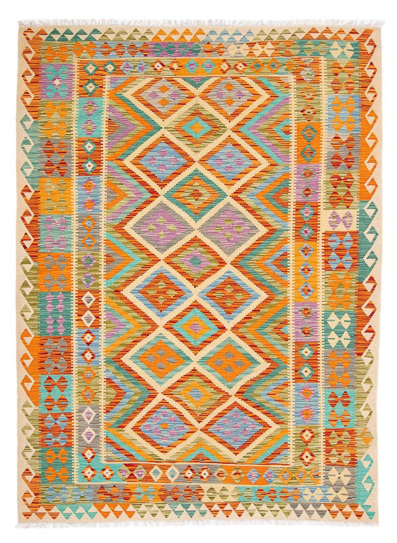 Kilim Maimana Koberec 185x246cm - Vlněný koberec