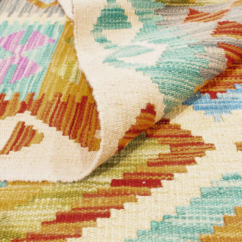 Kilim Maimana Koberec 185x246cm - Vlněný koberec