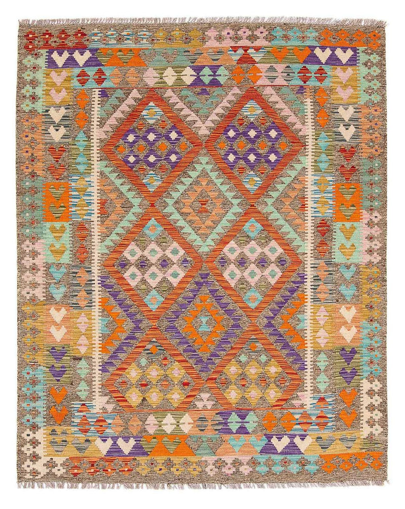 Kilim Maimana Koberec 154x194cm - Vlněný koberec
