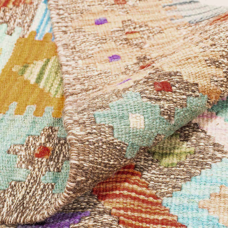 Kilim Maimana Koberec 154x194cm - Vlněný koberec
