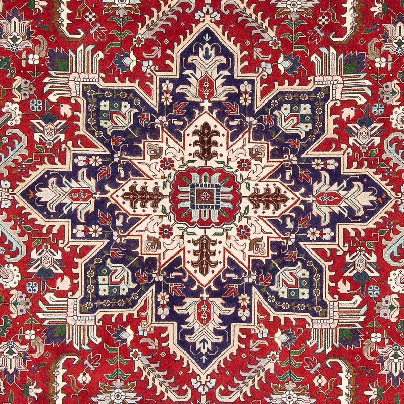 Tabriz - 50 Raj Koberec 204x297cm - Perský koberec - tmavě červená