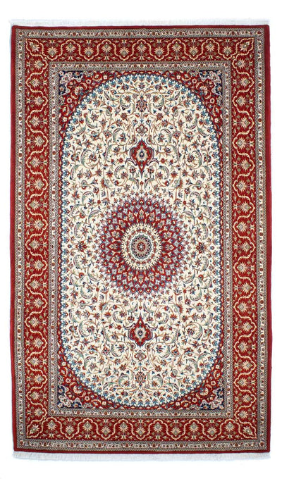 Qom Koberec 156x261cm - Perský koberec - béžová