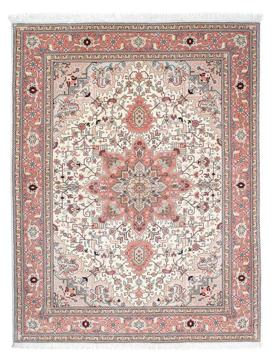 Tabriz - 50 Raj Koberec 150x200cm - Perský koberec - béžová