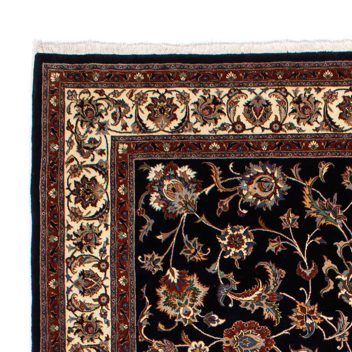 Perský koberec - Klasický - 273 x 217 cm - tmavě modrá