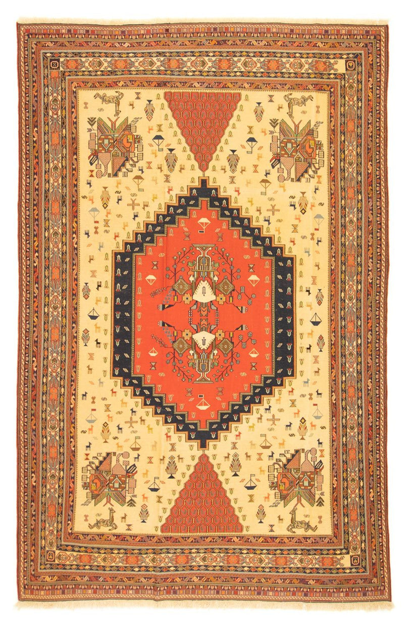 Afshar Sirjan Koberec 302x194cm - Perský koberec