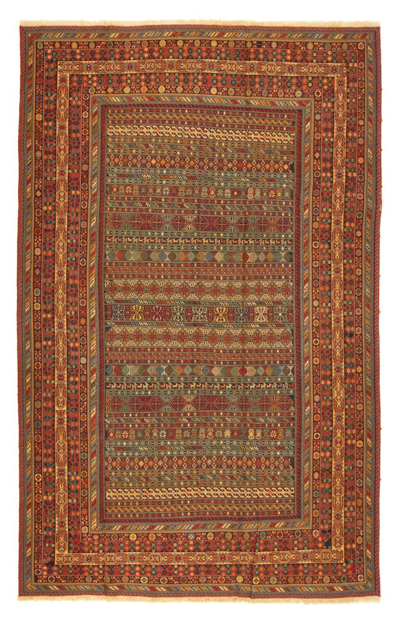 Afshar Sirjan Koberec 195x297cm - Perský koberec