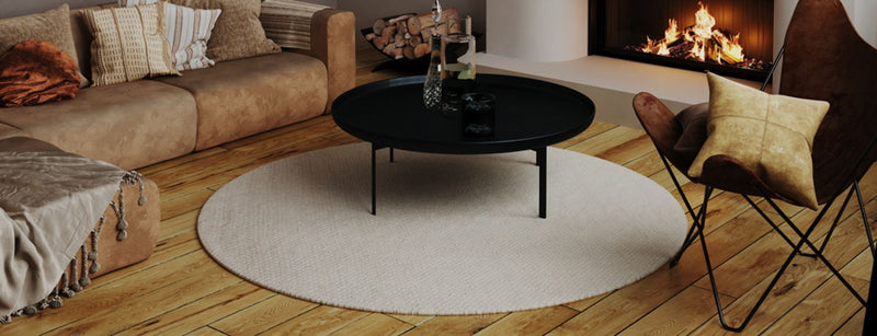 Kelimský koberec - Trendy - Bohemian - kulatý