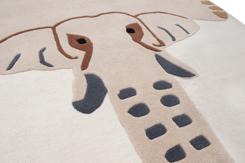 Dětský koberec Elephant - Vlněný koberec