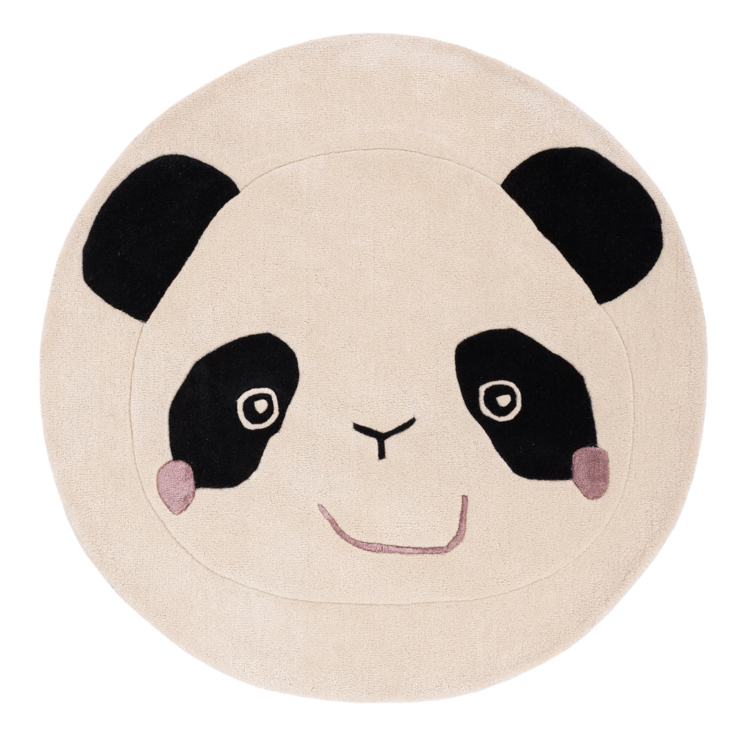 Panda Dětský koberec Kulatý