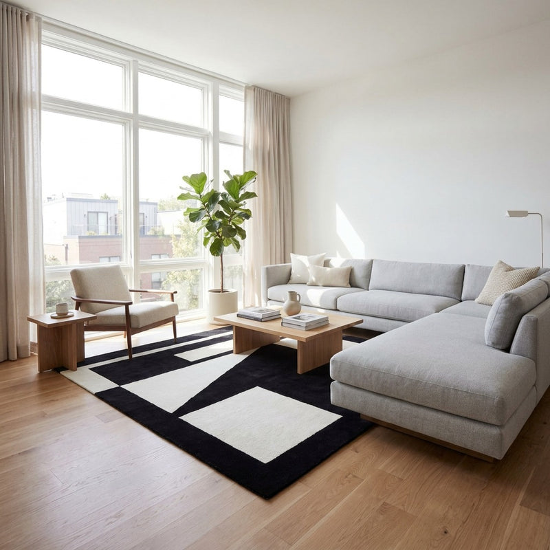 Designový koberec Nordic Clarity - Designerteppich