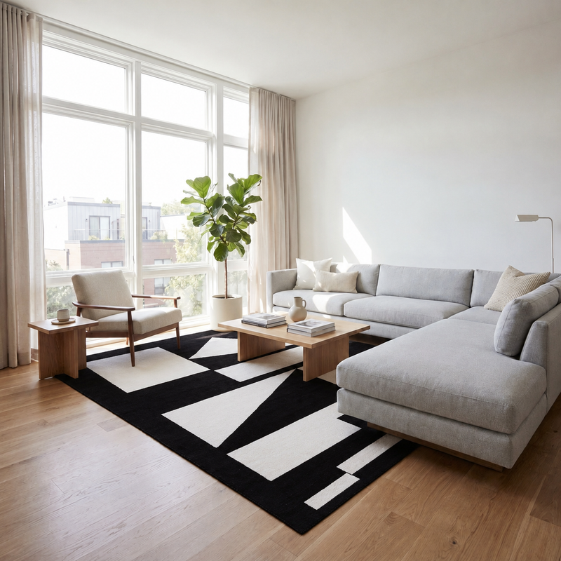 Designový koberec Nordic Clarity - Designerteppich