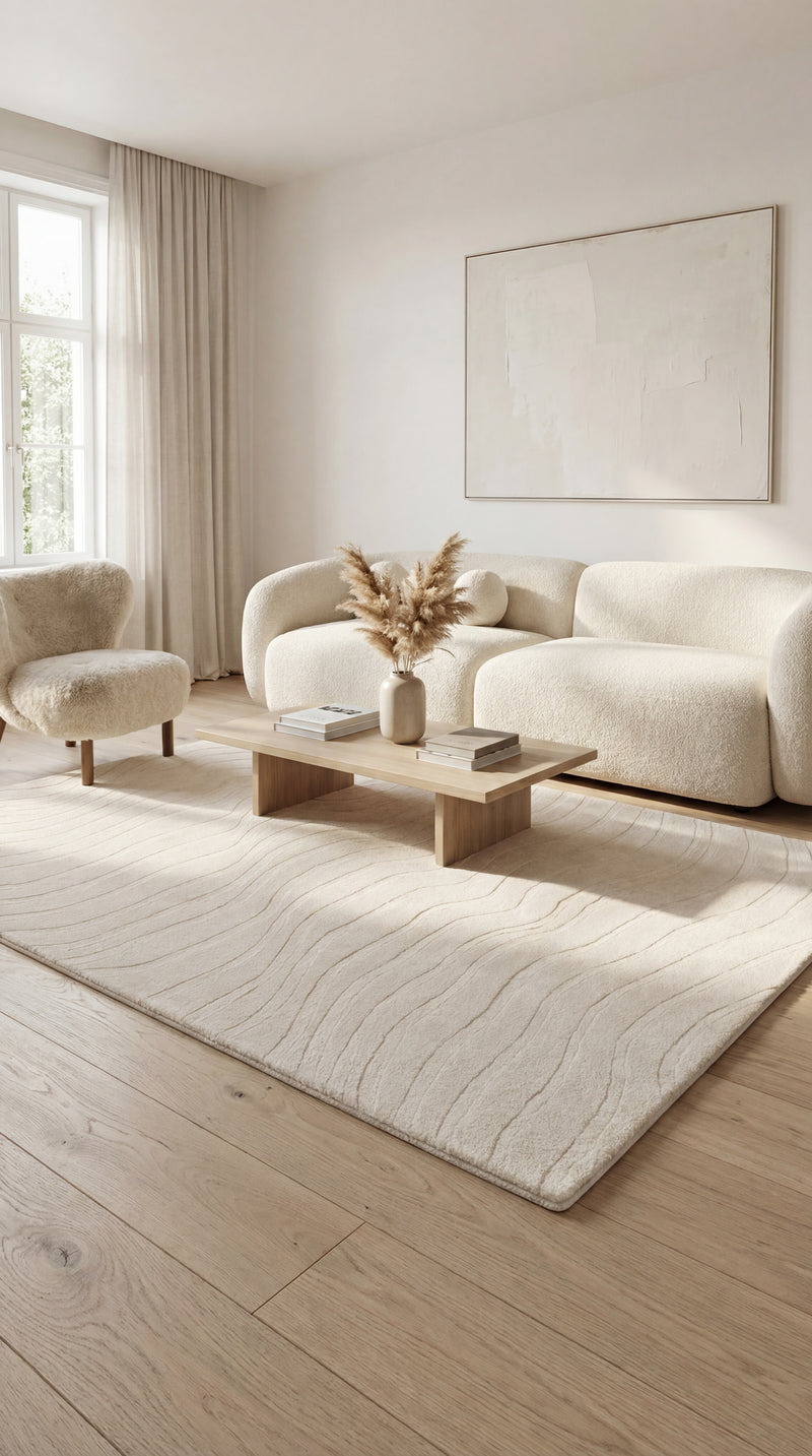 Vlněný koberec - ElegantMinimalism - obdélníkový